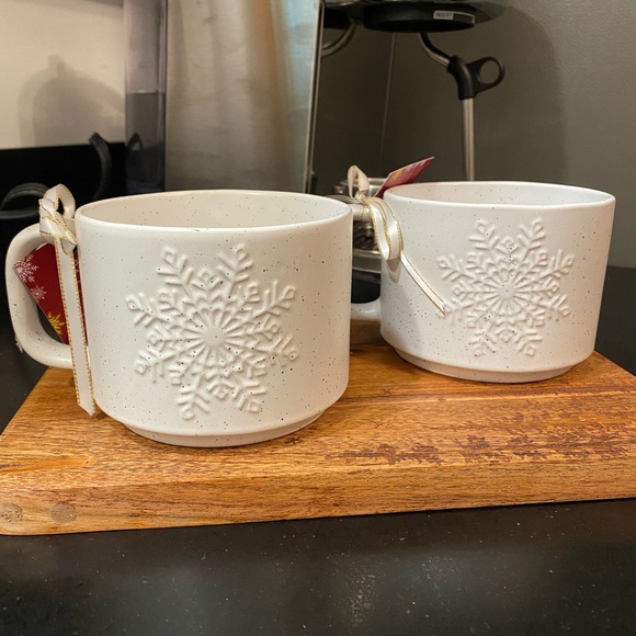 NEW Snowflake Mug Set - Picture 2 of 7